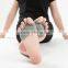 dancing yoga hand knit five toe half sock cotton half foot socks