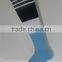 Men Sport Sock In Stock Colorful Striped Soccer Sock Factory Price Wholesale