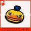Custom Yellow Duck Embroidery Iron on Clothes Patch