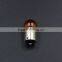 10W 12V BA15S Halogen Orange Car Motorcycle Indicator Turn Signals Light