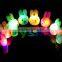 rubber flashing rings flashing led ring for rabbit