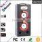 BBQ KBQ-164A 20W 2000mAh Multiple Designs Newest Plating Horn LED Screen Wooden Bluetooth Speaker