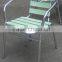 0503 Low Price Good Quality Ourdoor Garden Dining Aluminum Stacking Chair YC001