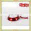 red non sitck coating pressed aluminum fry pan