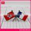 Custom nice national flag pin metal badge