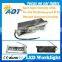 RGB mode Led worklight light bar with 6pcs high intensity leds in each unit