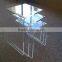 Custom High Quality Acrylic Narrow Side Table