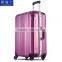 China Supplier Colorful Trolley ABS PC Aluminum Frame Luggage Bags Hard Zipper Trolley Case