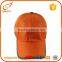 Custom 100% cotton chinese red custom sports cap red