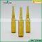 10ml Amber Custom ampoule glass bottle