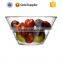 2016 cheap price glass salad bowl