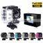 CE ROHS 1080p wifi sports camera waterproof 30M action camera 170 degree angle