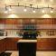 nickel plated Ceiling track spot light for kitchen