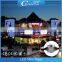 Shopping center building wall outdoor lighting screen pixel led dot lights