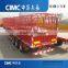 CIMC Side Wall Vehicles Semi Trailer Transport By Heavy Tractor SINOTRUCK