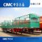 CIMC Side Wall Vehicles Semi Trailer Transport By Heavy Tractor SINOTRUCK