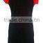 V neck Maternity dress with contrasting neck frill design