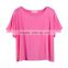 manufacturer china women's clothing cotton loose bluk t- shirt /loose shirt women cheap price