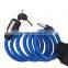 hot sale high quality wholesale price durable fashionable bicycle cable lock spiral lock