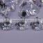 High quality loose stones heart cut 10 x10 mm faceted guangxi cubic zirconia