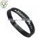 cheap custom silicone slap bracelet, logo custom bracelet tags wholesale, manufacturer