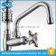 Dual handle deck mounted stainless steel 304 commercial upc kitchen faucet