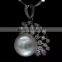 super luxury 18K gold 14mm white south sea pearl necklace
