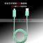 wholesale universal colorful fast charging led usb cable for android micro USB data cable