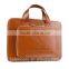 2015 BUBM simple solid color PU leather notebook laptop hand bag with lady