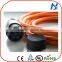 Isolated Ground Grounding ev charge plug single phase 32a type 2 cable iec 62196