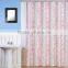 Beautiful Design Printed Polyester Shower Curtain Many Colors