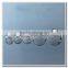 30mm- 20mm_ 10mm round shape Half Circle Cover - wihtout hole& One Hole &2 holes Hand Blown Beads- clear hollow open glass ball