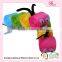 Handmade colorful animals ribbon hair clips for kids