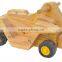 China Factory FSC&BSCI Christmas crafts smart kids self assemble DIY wooden small car toy for students educational