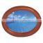 High-quality Metal Decoration photo frame with landmark photo frame