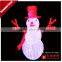 Acrylic led christmas decorations Snowman 3D motif light Factory direct sale