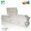 velvet lining white adult metal casket