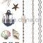 2015 Fashion Custom Gold Foil Tattoo
