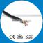 HO5VV-F Copper Electric Cable Black PVC Copper Power Cable 3G2.5mm2 450/750V Copper Flexible Cable made in China