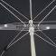 Manufacturer steel pole parts patio umbrella with custom logo