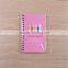 Cute Cheap Blank Spiral Notebook/Portable Small Writing Note Books For Student