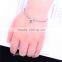 X355 Autonomic Design Free-Roaming Angel Wing Love Heart Charm Bead, Pave Zircon Custom Charm