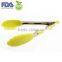 silicone ice tongs, bread tongs, non-stick and colorful food tongs