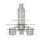 WY0158 dual top ailress bottle, 2016 new airless bottle, 20ml 30ml airless bottle