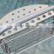 44.2*23.2*76.6cm three layers metal oil painting trolley with 4 wheels
