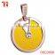 Stingray leather inlay big stone pendant design simple gold pendant design, quantum pendant price in india