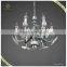 2015 new products butterfly decorative 6 heads iron candle holder candle chandelier