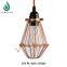 Decorative cage pendant light