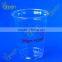 16OZ PP disposable plastic tea cup , 500ml PP plastic cup, plastic transparent cup