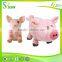 2017 Pet Shop Chew Squeaky Toy Pig Elephant Design Plush Pet Toys for Dogs
